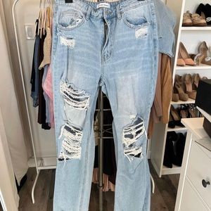 Flying monkey distressed jeans size 30